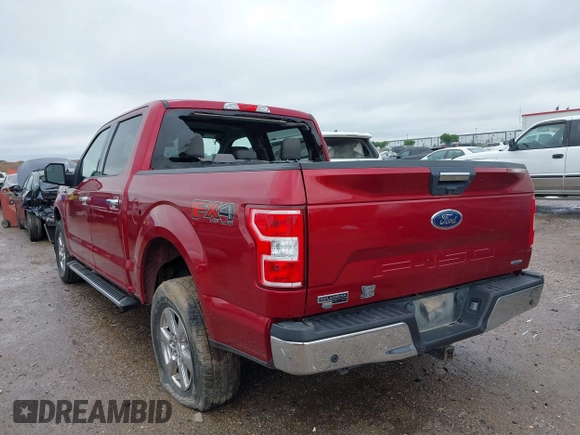 2018 Ford F-150 XL with VIN 1FTEW1EGXJKF27100, listed as a IAAI auction lot 42204480 with 80,544 mi miles and . Bid and sale history available at DreamBid. Image 3.