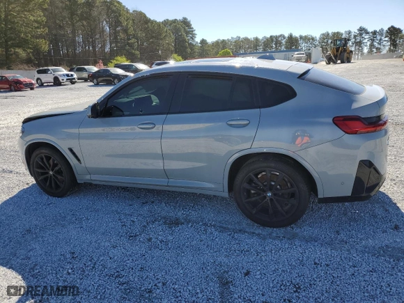 2022 BMW X4 xDrive30i with VIN 5UX33DT06N9K53414, listed as a Copart auction lot 49533095 with 0 mi miles and Salvage Title. Bid and sale history available at carsss.com. Image 2.