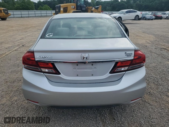 2013 Honda Civic LX z VIN 19XFB2F53DE086680, wystawiony jako Copart lot #58041925 z przebiegiem 112 338 mil mil oraz Szkoda całkowita • Salvage title. Historia ofert i sprzedaży dostępna na DreamBid. Obrazek 6.