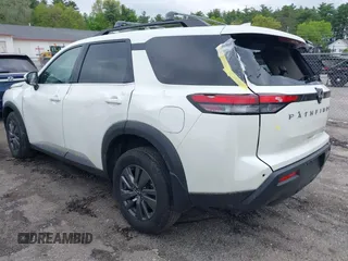 2024 Nissan Pathfinder SV with VIN 5N1DR3BC6RC240547, listed as a IAAI auction lot 42257858 with 13,465 mi miles and . Bid and sale history available at DreamBid. Image 14.
