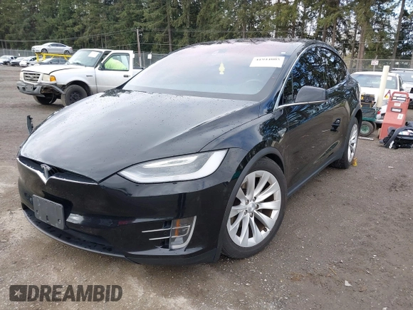 2016 Tesla Model X 70D with VIN 5YJXCBE20GF013046, listed as a IAAI auction lot 41944005 with 94,509 mi miles. Bid and sale history available at carsss.com. Image 19.