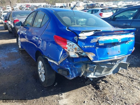 2016 Nissan Versa SV with VIN 3N1CN7AP9GL840460, listed as a IAAI auction lot 41451719 with 1 mi miles. Bid and sale history available at carsss.com. Image 3.