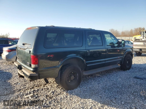 2003 Ford Excursion Limited z VIN 1FMNU43S43EA06191, wystawiony jako Copart lot #79159954 z przebiegiem 197 465 mil mil oraz Tytuł czysty. Historia ofert i sprzedaży dostępna na DreamBid. Obrazek 3.
