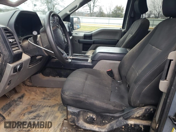 2020 Ford F-150 XL with VIN 1FTEX1EP3LKD85530, listed as a Copart auction lot 85218934 with 186,675 mi miles and Salvage title. Bid and sale history available at DreamBid. Image 7.