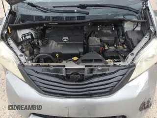 2013 Toyota Sienna L with VIN 5TDZK3DC5DS369785, listed as a Copart auction lot 79842584 with 178,788 mi miles and Salvage Title. Bid and sale history available at carsss.com. Image 12.