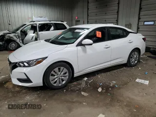 2021 Nissan Sentra S with VIN 3N1AB8BV4MY230015, listed as a Copart auction lot 51510225 with 47,204 mi miles and Salvage Title. Bid and sale history available at DreamBid. Image 1.