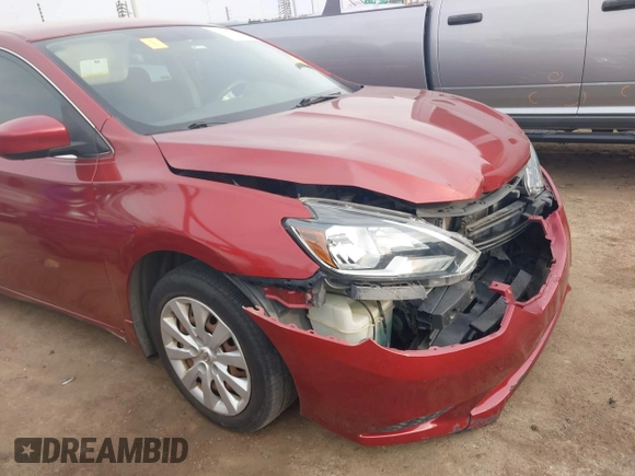 2016 Nissan Sentra S with VIN 3N1AB7APXGY315247, listed as a IAAI auction lot 41908966 with 141,268 mi miles and . Bid and sale history available at DreamBid. Image 6.