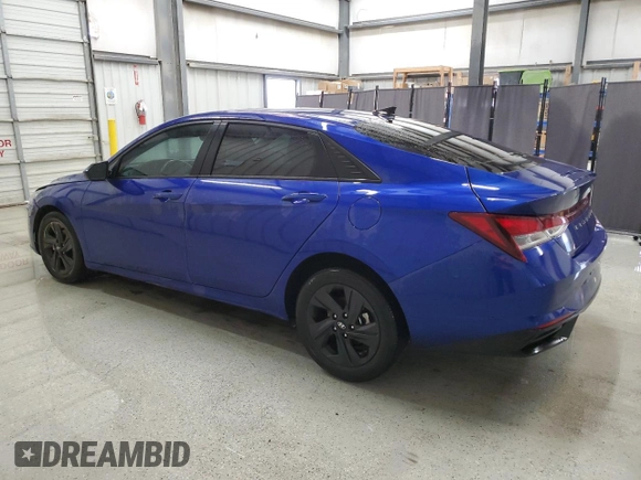 2021 Hyundai Elantra SEL with VIN KMHLS4AG7MU118809, listed as a Copart auction lot 51433245 with 50,696 mi miles and Clean Title. Bid and sale history available at carsss.com. Image 2.