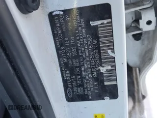 2017 Hyundai Accent SE z VIN KMHCT4AE5HU167587, wystawiony jako Copart lot #46037295 z przebiegiem 98 545 mil mil oraz Szkoda całkowita • Salvage title. Historia ofert i sprzedaży dostępna na DreamBid. Obrazek 14.