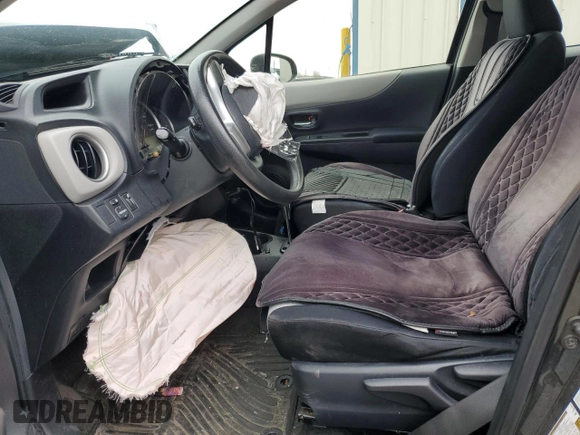 2013 Toyota Yaris L with VIN JTDKTUD32DD549189, listed as a Copart auction lot 53507915 with 0 mi miles and Salvage Title. Bid and sale history available at carsss.com. Image 7.