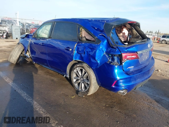 2019 Acura MDX w/Technology/A-Spec Pkg with VIN 5J8YD4H06KL028312, listed as a IAAI auction lot 41762000 with 1 mi miles. Bid and sale history available at carsss.com. Image 3.