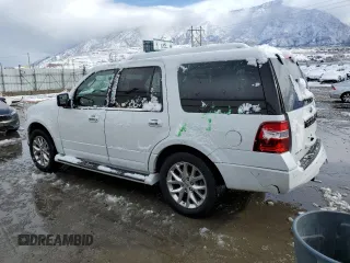 2016 Ford Expedition Limited with VIN 1FMJU2AT8GEF53646, listed as a Copart auction lot 49155795 with 103,563 mi miles and Salvage title. Bid and sale history available at DreamBid. Image 2.