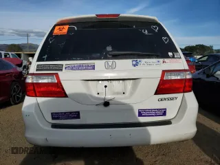 2005 Honda Odyssey EX-L with VIN 5FNRL38695B406179, listed as a Copart auction lot 47470555 with 133,448 mi miles and Salvage Title. Bid and sale history available at carsss.com. Image 6.
