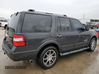 2007 Ford Expedition Limited with VIN 1FMFU19577LA00486, listed as a Copart auction lot 86441944 with 197,299 mi miles and Clean Title. Bid and sale history available at carsss.com. Image 3.