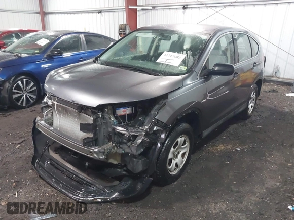 2016 Honda CR-V LX with VIN 2HKRM4H35GH637934, listed as a IAAI auction lot 41722083 with 127,024 mi miles. Bid and sale history available at carsss.com. Image 2.