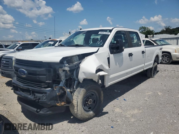 2019 Ford F-250 XL z VIN 1FT7W2B66KEG30444, wystawiony jako Copart lot #59357234 z przebiegiem Nie podano mil oraz Szkoda całkowita • Salvage title. Historia ofert i sprzedaży dostępna na DreamBid. Obrazek 1.