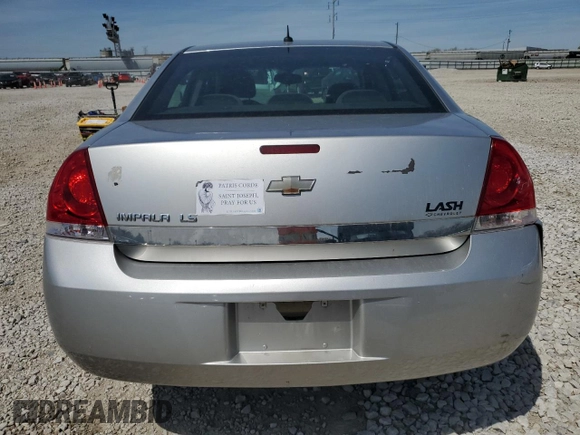 2006 Chevrolet Impala LS with VIN 2G1WB58K269167667, listed as a Copart auction lot 54245605 with 112,142 mi miles and Salvage Title. Bid and sale history available at DreamBid. Image 6.
