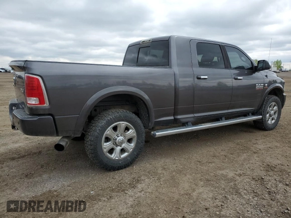 2015 Ram 2500 Longhorn with VIN 3C6UR5PL9FG602993, listed as a Copart auction lot 57518015 with 340,119 mi miles and Salvage title. Bid and sale history available at DreamBid. Image 3.