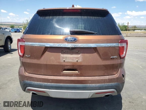 2017 Ford Explorer XLT с VIN 1FM5K8D82HGC32273, выставлен на аукционе Copart как лот 58720445 с пробегом 151 823 миль миль и Списание • Salvage title. История ставок и продаж доступна на DreamBid. Изображение 6.