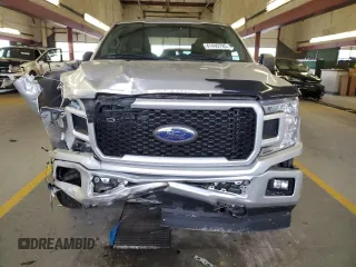 2018 Ford F-150 XL with VIN 1FTEW1EP8JFD26238, listed as a Copart auction lot 41449795 with 53,369 mi miles and Salvage Title. Bid and sale history available at carsss.com. Image 5.