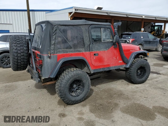 2004 Jeep Wrangler Rubicon with VIN 1J4FA69S74P784117, listed as a Copart auction lot 49984625 with 0 mi miles and Non Repairable. Bid and sale history available at carsss.com. Image 3.