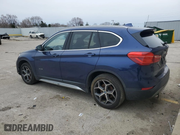 2017 BMW X1 xDrive28i with VIN WBXHT3C30H5F71011, listed as a Copart auction lot 51018645 with 83,203 mi miles and Clean Title. Bid and sale history available at carsss.com. Image 2.