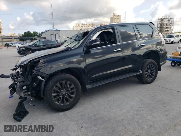 2020 Lexus GX 460 Premium with VIN JTJAM7BX9L5266357, listed as a Copart auction lot 59894785 with 64,021 mi miles and Salvage title. Bid and sale history available at DreamBid. Image 1.