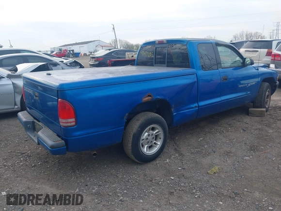 2000 Dodge Dakota with VIN 1B7GL22X8YS774590, listed as a IAAI auction lot 42027035 with 93,092 mi miles and . Bid and sale history available at DreamBid. Image 4.