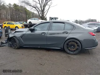 2023 BMW M3 Competition xDrive with VIN WBS43AY0XPFN86807, listed as a IAAI auction lot 41805104 with 28,773 mi miles. Bid and sale history available at carsss.com. Image 14.