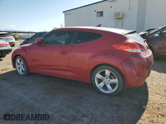 2012 Hyundai Veloster w/Black Int с VIN KMHTC6AD6CU042853, выставлен на аукционе Copart как лот 65559895 с пробегом 99 109 миль миль и Чистый • Clean title. История ставок и продаж доступна на DreamBid. Изображение 2.