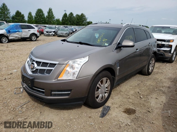 2012 Cadillac SRX Luxury Collection with VIN 3GYFNAE37CS556432, listed as a Copart auction lot 48050322 with 177,598 mi miles and Salvage Title. Bid and sale history available at carsss.com. Image 2.