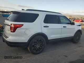 2018 Ford Explorer with VIN 1FM5K7BH2JGC94338, listed as a Copart auction lot 45710025 with 90,142 mi miles and Salvage title. Bid and sale history available at DreamBid. Image 3.