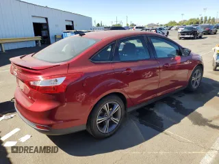 2014 Ford Focus SE with VIN 1FADP3F24EL391690, listed as a Copart auction lot 57019544 with 83,889 mi miles and Salvage Title. Bid and sale history available at carsss.com. Image 3.