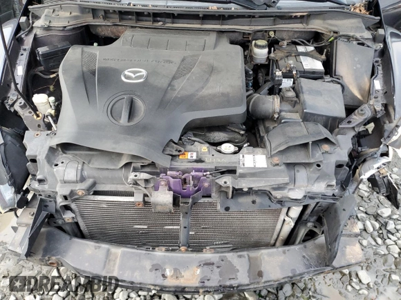 2007 Mazda CX-7 Sport with VIN JM3ER29L570120611, listed as a Copart auction lot 86691444 with 128,486 mi miles and Salvage Title. Bid and sale history available at carsss.com. Image 12.