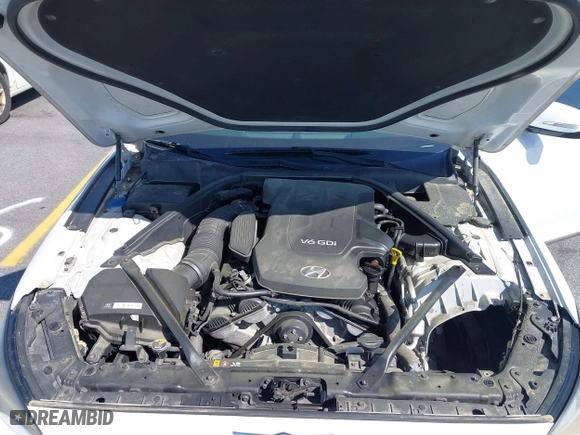 2016 Hyundai Genesis 3.8L with VIN KMHGN4JE2GU128482, listed as a IAAI auction lot 42065181 with 163,925 mi miles. Bid and sale history available at carsss.com. Image 10.