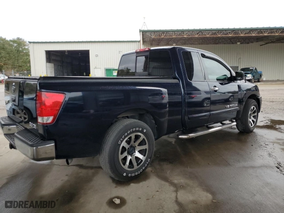 2006 Nissan Titan SE with VIN 1N6BA06A86N540615, listed as a Copart auction lot 80321794 with 180,138 mi miles and Salvage Title. Bid and sale history available at carsss.com. Image 3.