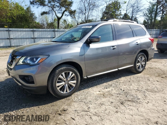 2018 Nissan Pathfinder SV z VIN 5N1DR2MM7JC673380, wystawiony jako Copart lot #52621935 z przebiegiem 101 334 mil mil oraz Szkoda całkowita • Salvage title. Historia ofert i sprzedaży dostępna na DreamBid. Obrazek 1.