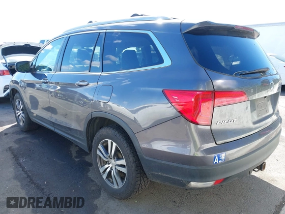 2017 Honda Pilot EX-L with VIN 5FNYF6H57HB021350, listed as a IAAI auction lot 41673635 with 101,980 mi miles and . Bid and sale history available at DreamBid. Image 3.