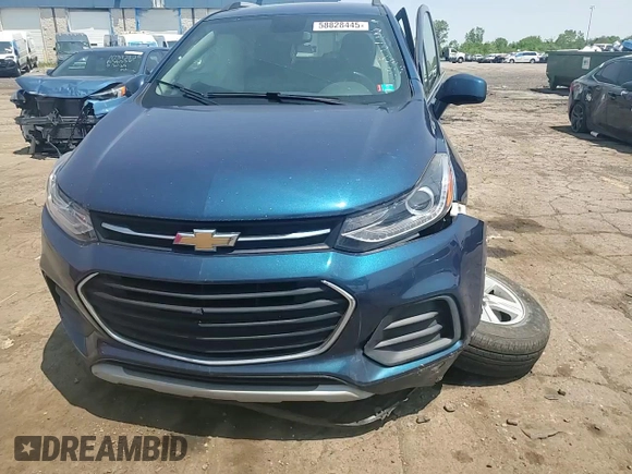 2020 Chevrolet Trax LT with VIN KL7CJLSB1LB333307, listed as a Copart auction lot 58828445 with 64,393 mi miles and Non repairable. Bid and sale history available at DreamBid. Image 14.