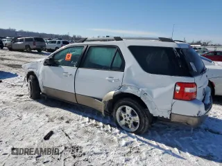 2007 Ford Freestyle SEL with VIN 1FMDK02167GA19506, listed as a Copart auction lot 46190835 with 44,333 mi miles and Salvage Title. Bid and sale history available at carsss.com. Image 2.
