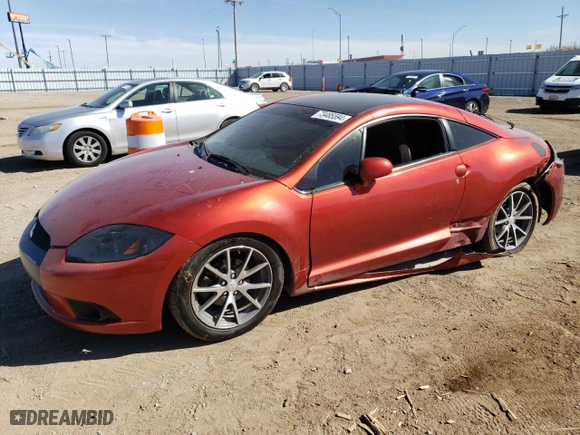 2011 Mitsubishi Eclipse GS with VIN 4A31K5DF0BE010900, listed as a Copart auction lot 73485594 with 0 mi miles and Salvage Title. Bid and sale history available at carsss.com. Image 1.