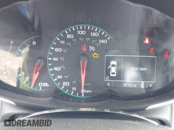 2018 Chevrolet Sonic LT with VIN 1G1JD5SH2J4110558, listed as a IAAI auction lot 42341496 with 56,152 mi miles and . Bid and sale history available at DreamBid. Image 7.