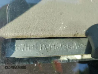 1998 Dodge Cargo with VIN 2B7HB11X4WK156614, listed as a Copart auction lot 71342094 with 56,869 mi miles and Salvage Title. Bid and sale history available at carsss.com. Image 15.