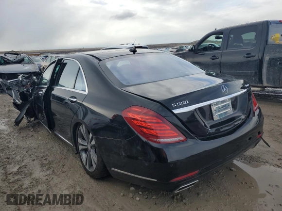 2014 Mercedes-Benz S 550 with VIN WDDUG8FB6EA056374, listed as a Copart auction lot 49213925 with Not provided miles and Salvage title. Bid and sale history available at DreamBid. Image 2.