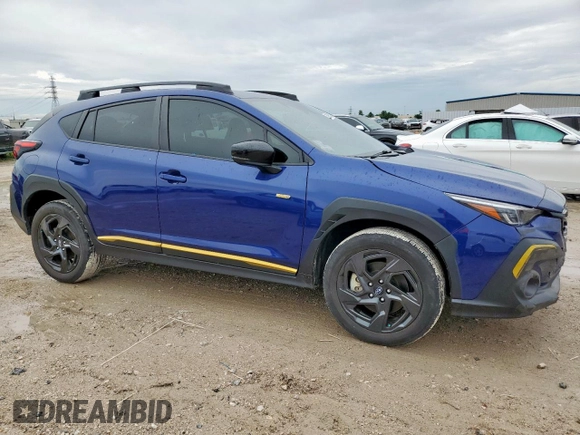 2024 Subaru Crosstrek Special Sports with VIN 4S4GUHF6XR3707465, listed as a Copart auction lot 60985825 with 19,625 mi miles and Salvage title. Bid and sale history available at DreamBid. Image 4.