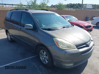 2004 Toyota Sienna XLE with VIN 5TDZA22C64S097599, listed as a IAAI auction lot 42782892 with 189,628 mi miles and . Bid and sale history available at DreamBid. Image 1.