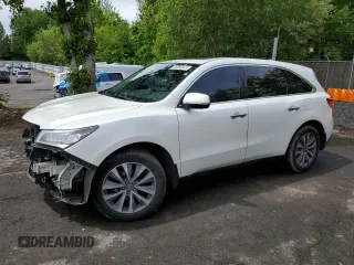 2014 Acura MDX Technology z VIN 5FRYD4H44EB034648, wystawiony jako Copart lot #56880545 z przebiegiem 144 063 mil mil oraz Szkoda całkowita • Salvage title. Historia ofert i sprzedaży dostępna na DreamBid. Obrazek 1.