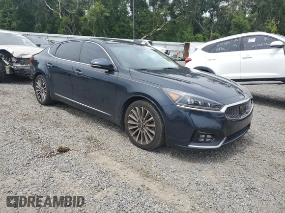 2017 Kia Cadenza Technology with VIN KNALC4J1XH5083340, listed as a Copart auction lot 71454514 with 133,901 mi miles and Salvage Title. Bid and sale history available at carsss.com. Image 4.