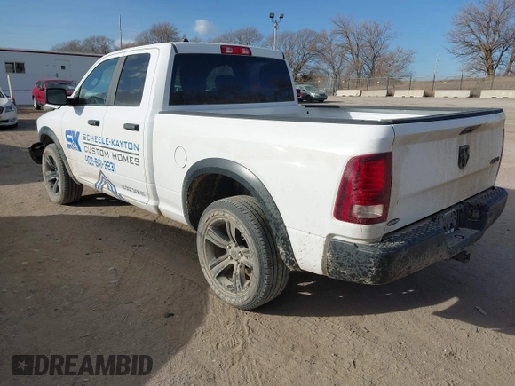 2021 Ram 1500 Classic Warlock with VIN 1C6RR7GG4MS506196, listed as a IAAI auction lot 41145147 with 37,392 mi miles. Bid and sale history available at carsss.com. Image 3.
