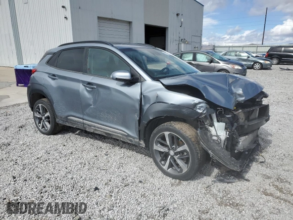 2020 Hyundai Kona Limited z VIN KM8K3CA59LU508746, wystawiony jako Copart lot #48937105 z przebiegiem 82 309 mil mil oraz Szkoda całkowita • Salvage title. Historia ofert i sprzedaży dostępna na DreamBid. Obrazek 4.